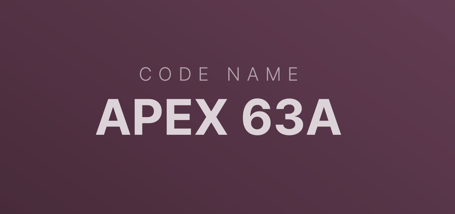 SOBHA CODENAME APEX 63 Brochure